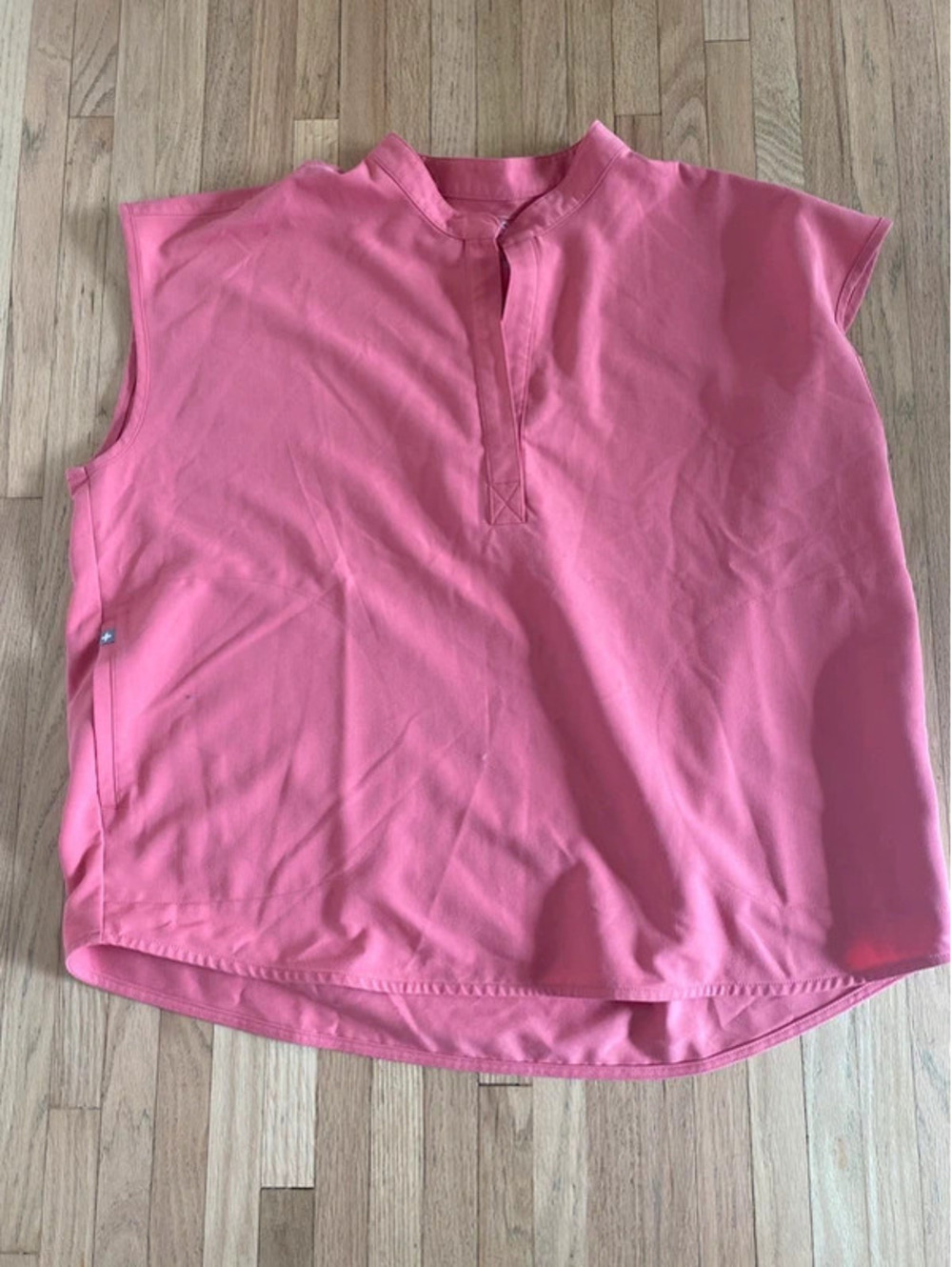Figs Rafaela Quartz pink technical collection scrub top XL